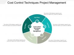 Cost control techniques project management ppt powerpoint presentation inspiration influencers cpb