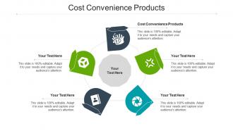 Cost convenience products ppt powerpoint presentation outline example cpb