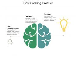 Cost creating product ppt powerpoint presentation pictures skills cpb