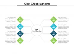 Cost credit banking ppt powerpoint presentation visual aids ideas cpb