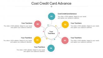 Cost Credit Card Advance Ppt Powerpoint Presentation Outline Designs Cpb