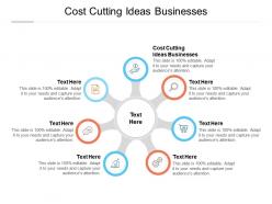 Cost cutting ideas businesses ppt powerpoint presentation styles objects cpb