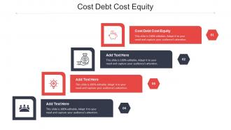 Cost Debt Cost Equity Ppt Powerpoint Presentation Pictures Cpb