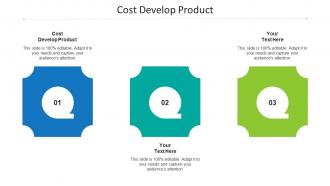 Cost develop product ppt powerpoint presentation layouts layout cpb