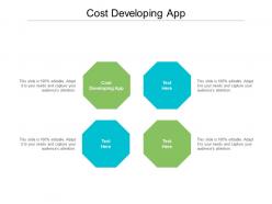 Cost developing app ppt powerpoint presentation layouts slideshow cpb