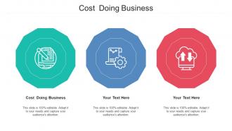 Cost doing business ppt powerpoint presentation professional deck cpb