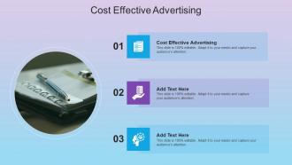 Cost Effective Advertising In Powerpoint And Google Slides Cpb