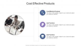 Cost Effective Products In Powerpoint And Google Slides Cpb