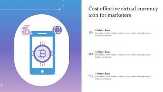 Cost Effective Virtual Currency Icon For Marketers