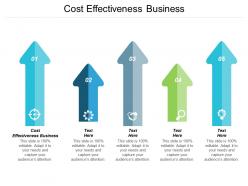 Cost effectiveness business ppt powerpoint presentation outline model cpb