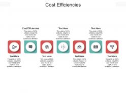 Cost efficiencies ppt powerpoint presentation model elements cpb