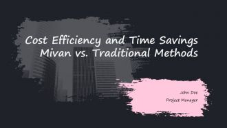 Cost Efficiency And Time Savings Mivan Vs Traditional Methods PPT Mockup ACP Cost Efficiency And Time Savings Mivan Vs Traditional Methods PPT Mockup ACP