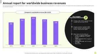 Cost Efficiency Strategies For Reducing Annual Report For Worldwide Business Revenues