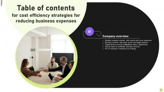 Cost Efficiency Strategies For Reducing Business Expenses Powerpoint Presentation Slides Adaptable Colorful