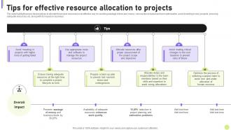 Cost Efficiency Strategies For Reducing Tips For Effective Resource Allocation To Projects