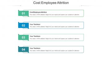 Cost Employee Attrition Ppt Powerpoint Presentation Icon Inspiration Cpb