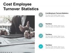 Cost employee turnover statistics ppt powerpoint presentation gallery show cpb