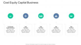 Cost Equity Capital Business In Powerpoint And Google Slides Cpb