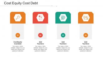 Cost Equity Cost Debt Ppt Powerpoint Presentation Icon Sample Cpb