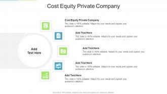Cost Equity Private Company In Powerpoint And Google Slides Cpb
