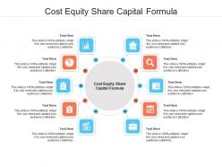 Cost equity share capital formula ppt powerpoint presentation portfolio example introduction cpb