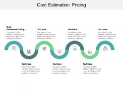 Cost estimation pricing ppt powerpoint presentation ideas graphic tips cpb