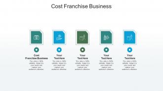 Cost franchise business ppt powerpoint presentation infographic template visuals cpb