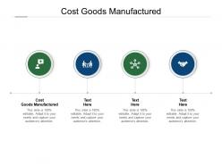 Cost goods manufactured ppt powerpoint presentation portfolio designs cpb