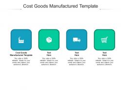 Cost goods manufactured template ppt powerpoint presentation show template cpb