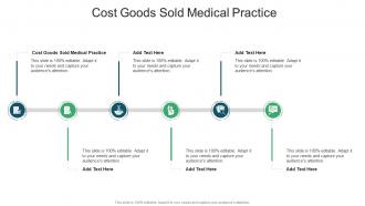 Cost Goods Sold Medical Practice In Powerpoint And Google Slides Cpb