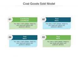 Cost goods sold model ppt powerpoint presentation styles portrait cpb