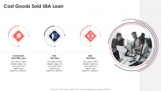 Cost Goods Sold Sba Loan In Powerpoint And Google Slides Cpb