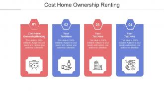 Cost home ownership renting ppt powerpoint presentation summary cpb