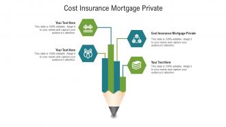 Cost insurance mortgage private ppt powerpoint presentation model information cpb