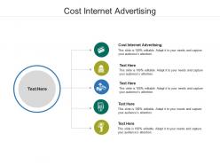 Cost internet advertising ppt powerpoint presentation styles professional cpb