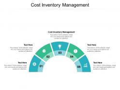 Cost inventory management ppt powerpoint presentation portfolio master slide cpb