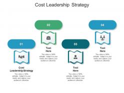 Cost leadership strategy ppt powerpoint presentation slides format cpb