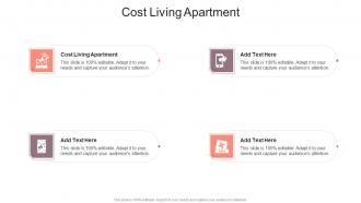 Cost Living Apartment In Powerpoint And Google Slides Cpb