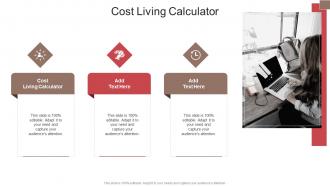 Cost Living Calculator In Powerpoint And Google Slides Cpb