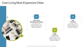 Cost Living Most Expensive Cities In Powerpoint And Google Slides Cpb
