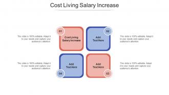 Cost Living Salary Increase Ppt Powerpoint Presentation Infographic Template Cpb