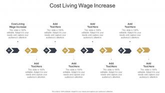 Cost Living Wage Increase In Powerpoint And Google Slides Cpb