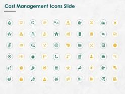 Cost management icons slide financial l757 ppt powerpoint file slide