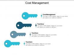 Cost management ppt powerpoint presentation file vector cpb