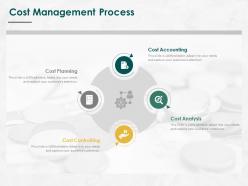 Cost management process ppt powerpoint presentation inspiration elements