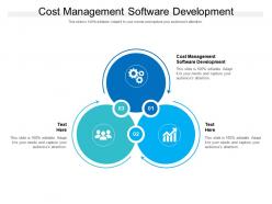 Cost management software development ppt powerpoint presentation slides structure cpb