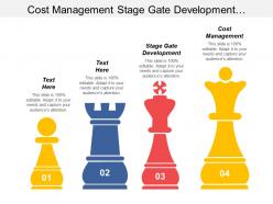 Cost management stage gate development inventory management technique cpb