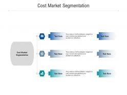 Cost market segmentation ppt powerpoint presentation slides diagrams cpb