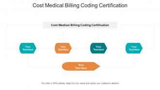 Cost medical billing coding certification ppt powerpoint outline format cpb