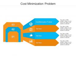 Cost minimization problem ppt powerpoint presentation gallery deck